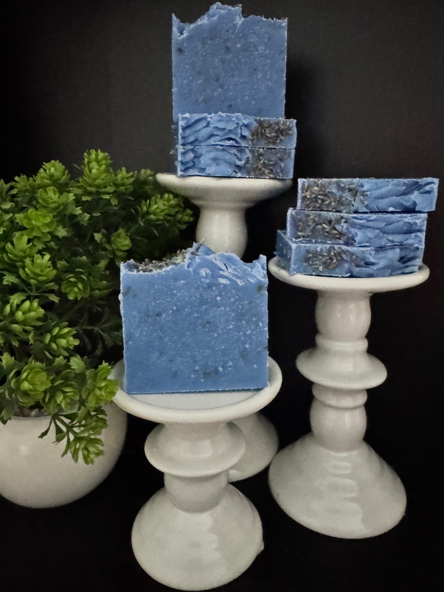 Serenity Ocean Blue Bars